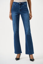 Joseph Ribkoff - Joseph Ribkoff Brooke Classic Bootcut Jeans | Medium Blue - Jeans - Silvermaple Boutique 