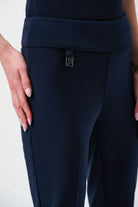 Joseph Ribkoff - Joseph Ribkoff Classic Tailored Slim Pant | Midnight Blue - Pants - Silvermaple Boutique 