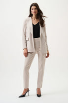 Joseph Ribkoff - Joseph Ribkoff Classic Tailored Slim Pant | Moonstone - Pants - Silvermaple Boutique 