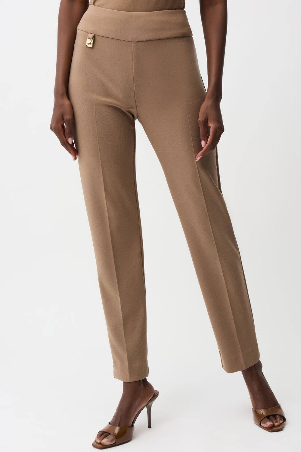 Joseph Ribkoff - Joseph Ribkoff Classic Tailored Slim Pant | Tiger's Eye - Pants - Silvermaple Boutique 