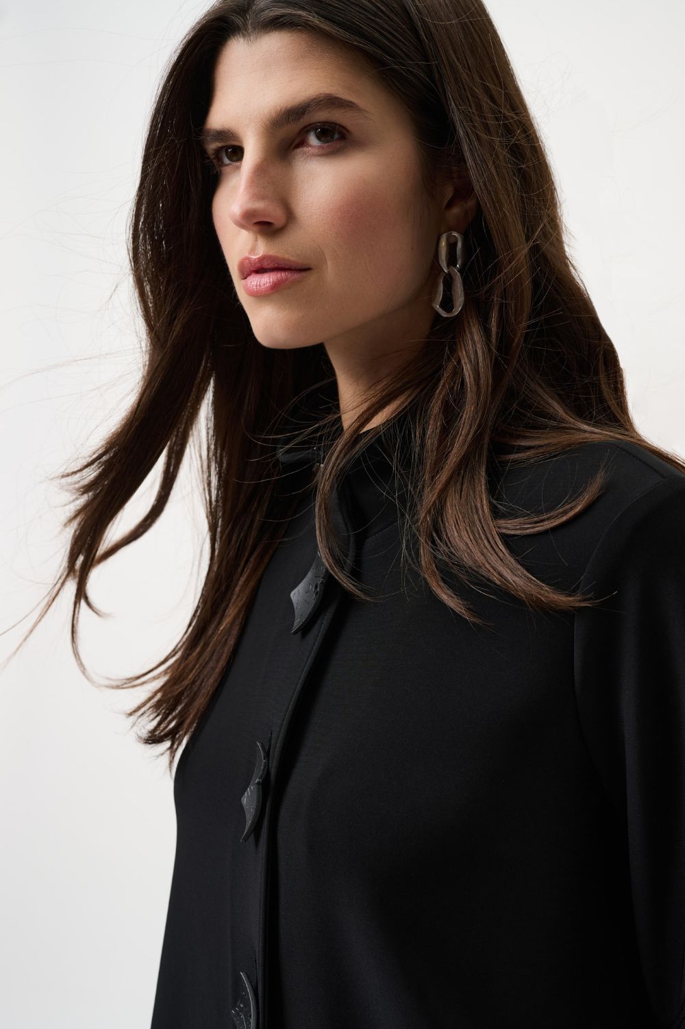 Joseph Ribkoff - Joseph Ribkoff Classic Trapeze Jacket | Black - Jacket - Silvermaple Boutique 