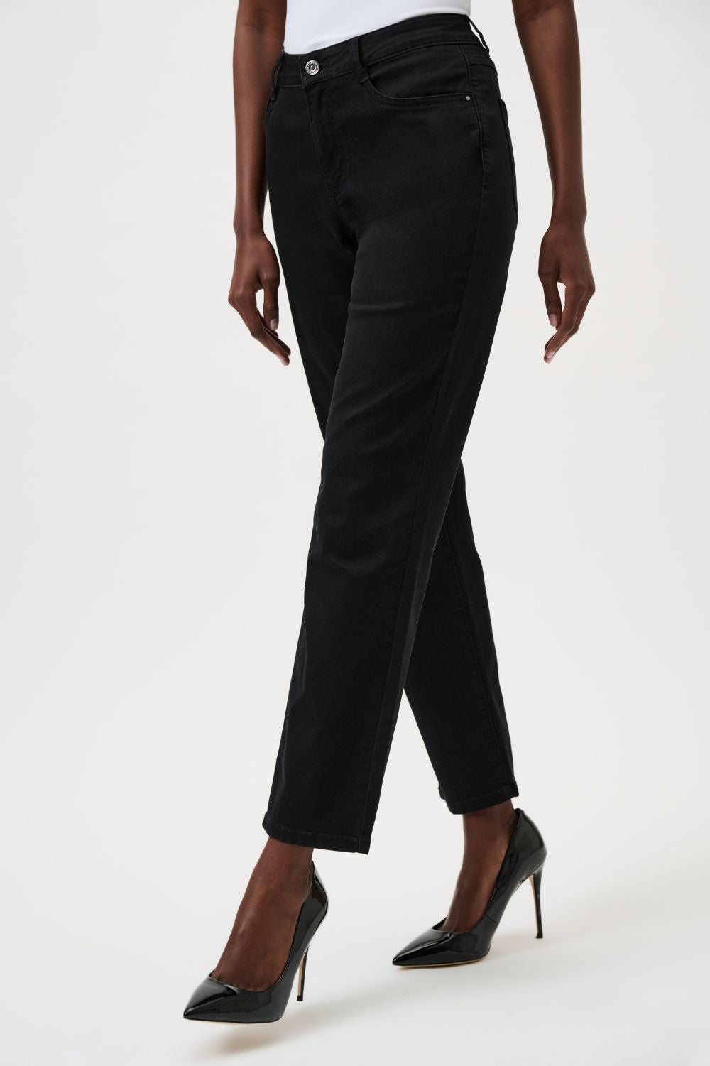 Joseph Ribkoff - Joseph Ribkoff Gia Classic Slim Fit Jeans | Black - Jeans - Silvermaple Boutique 