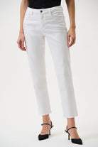 Joseph Ribkoff - Joseph Ribkoff Gia Classic Slim Fit Jeans | White - Jeans - Silvermaple Boutique 
