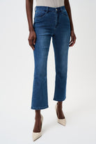 Joseph Ribkoff - Joseph Ribkoff Margot Classic Straight Leg Jeans | Medium Blue - Jeans - Silvermaple Boutique 