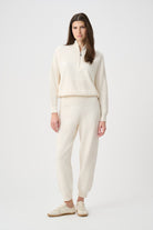 Joseph Ribkoff - Joseph Ribkoff Mock-Neck Cocoon Sweater | Birch - Sweater - Silvermaple Boutique 