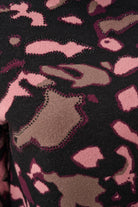 Joseph Ribkoff - Joseph Ribkoff Rhinestone Jacquard Sweater | Black/Multi - Sweater - Silvermaple Boutique 