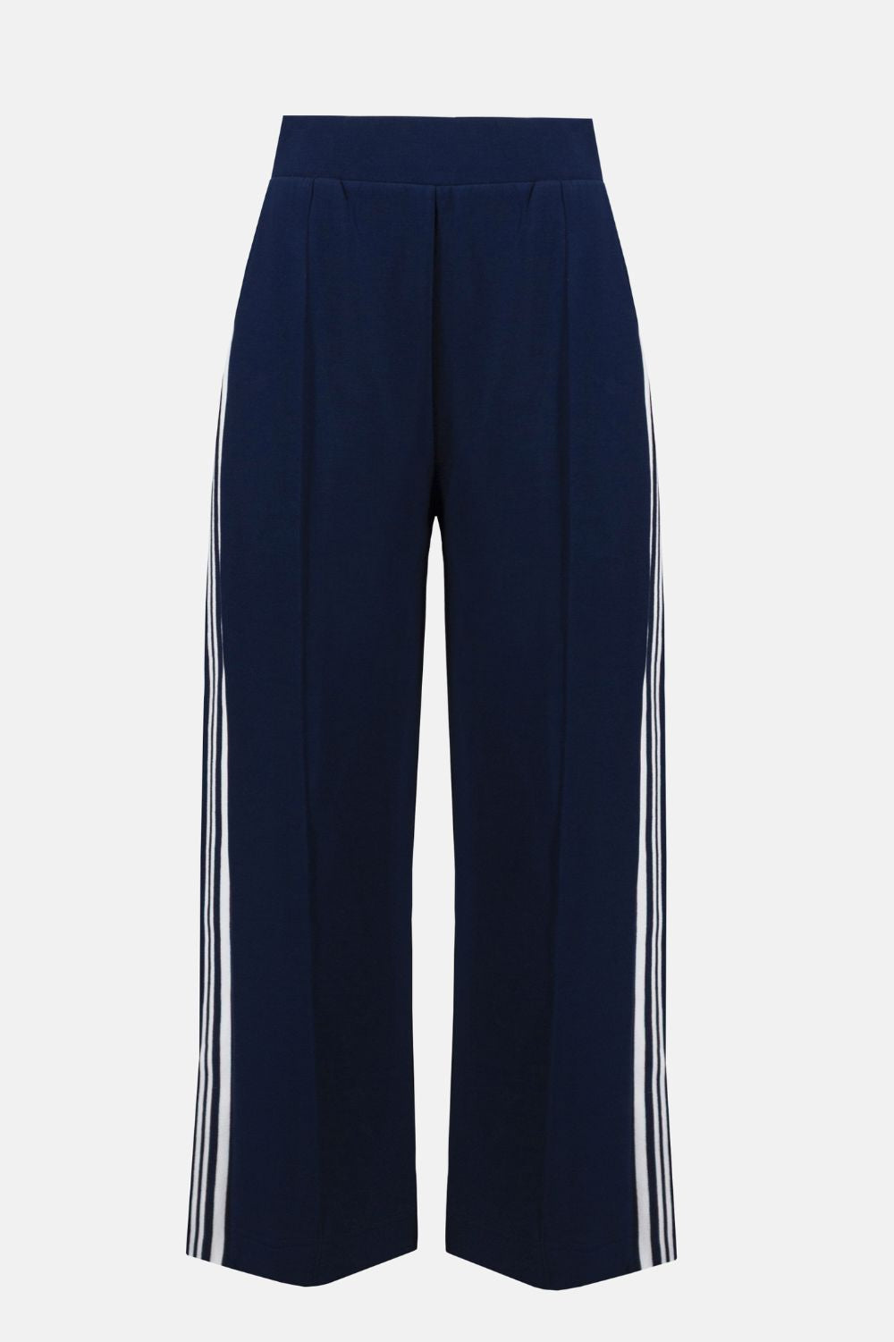 Joseph Ribkoff - Joseph Ribkoff Scuba Jersey Culottes | Indigo/Vanilla - Pants - Silvermaple Boutique 