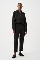 Joseph Ribkoff - Joseph Ribkoff Scuba Jersey Jogger Pants | Black - Pants - Silvermaple Boutique 