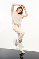 Joseph Ribkoff - Joseph Ribkoff Scuba Jersey Jogger Pants | Moonstone - Pants - Silvermaple Boutique 