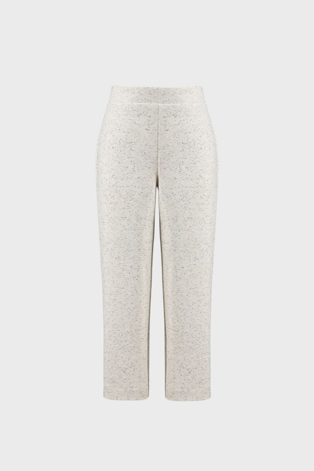 Joseph Ribkoff - Joseph Ribkoff Slit Hem Knit Joggers | Oatmeal Melange - Jogger - Silvermaple Boutique 