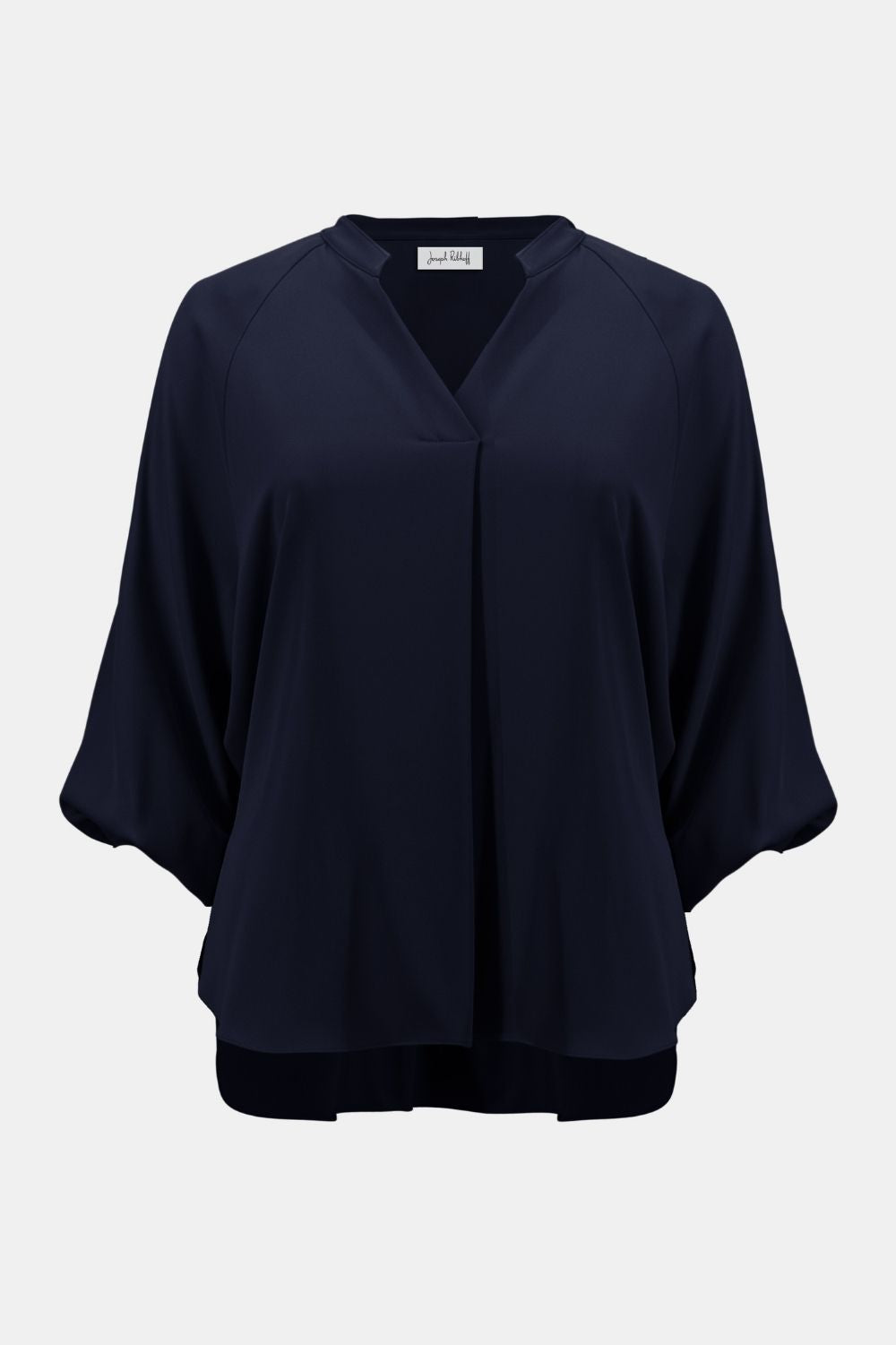 Joseph Ribkoff - Joseph Ribkoff Woven Twill Top | Midnight - Top - Silvermaple Boutique 