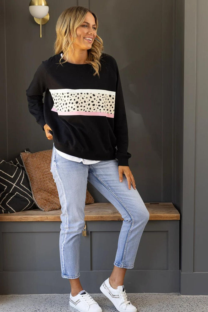 Jovie The Label Harlow Sweater | Black_Silvermaple Boutique