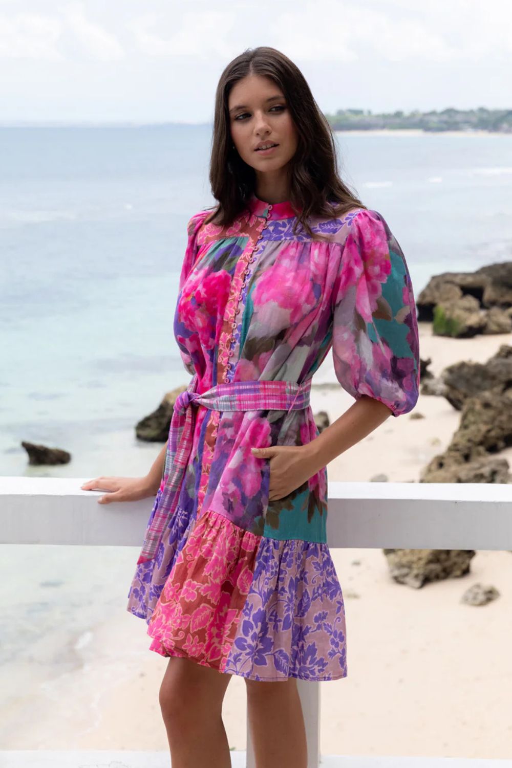 Kachel - Kachel Cynthia Dress | Pink Petal - Dress - Silvermaple Boutique 