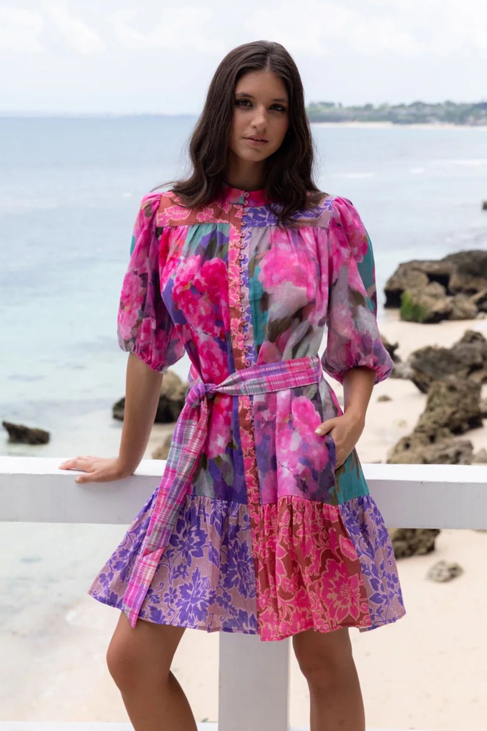 Kachel - Kachel Cynthia Dress | Pink Petal - Dress - Silvermaple Boutique 