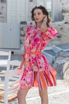 Kachel - Kachel Zoey Dress | Sunset Multi - Dress - Silvermaple Boutique 