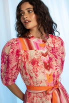 Kachel - Kachel Zoey Dress | Sunset Multi - Dress - Silvermaple Boutique 