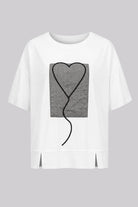 LYL - Love Stitch Tee | Cream - T-Shirt - Silvermaple Boutique 