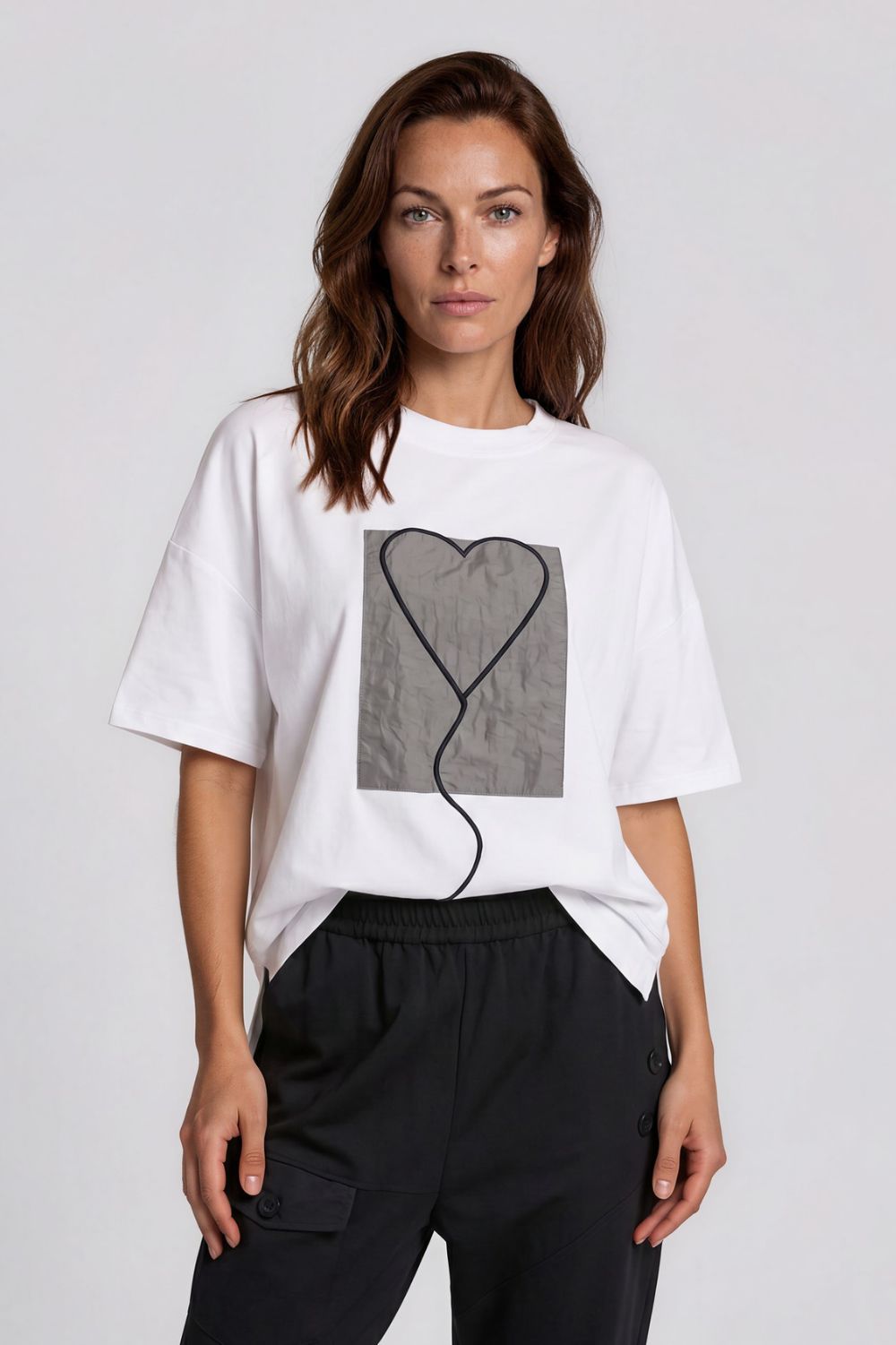 LYL - Love Stitch Tee | Cream - T-Shirt - Silvermaple Boutique 