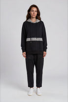 LYL - Urban Luxe Hoodie | Black - Jumper - Silvermaple Boutique 
