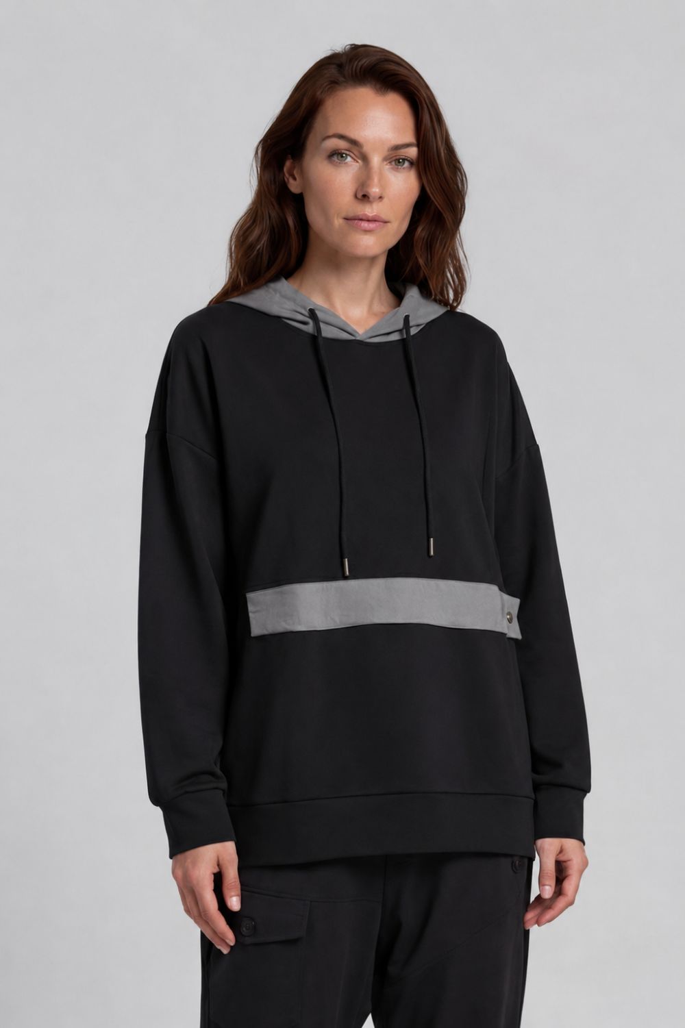 LYL - Urban Luxe Hoodie | Black - Jumper - Silvermaple Boutique 