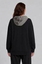 LYL - Urban Luxe Hoodie | Black - Jumper - Silvermaple Boutique 