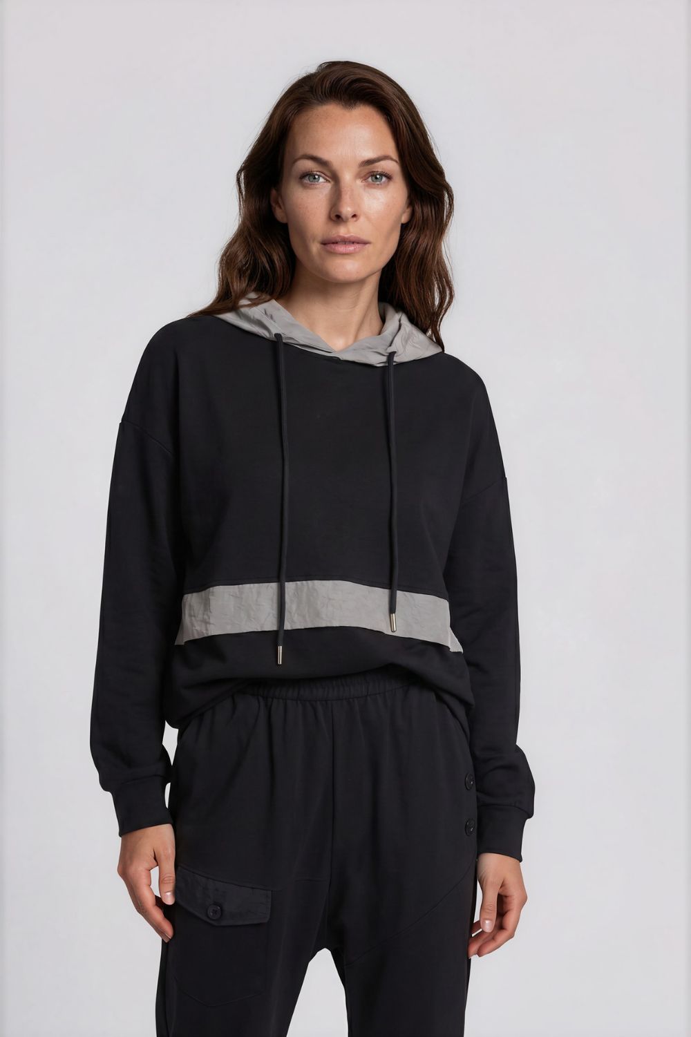LYL - Urban Luxe Hoodie | Black - Jumper - Silvermaple Boutique 