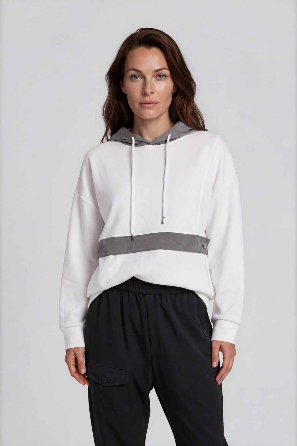 LYL - Urban Luxe Hoodie | Cream - Jumper - Silvermaple Boutique 