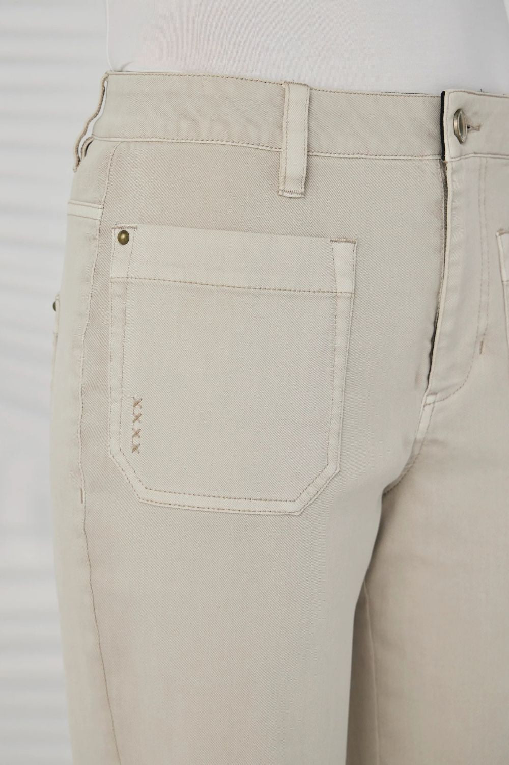 Lania The Label - Lania The Label Chrome Jean | Almond - Jeans - Silvermaple Boutique 