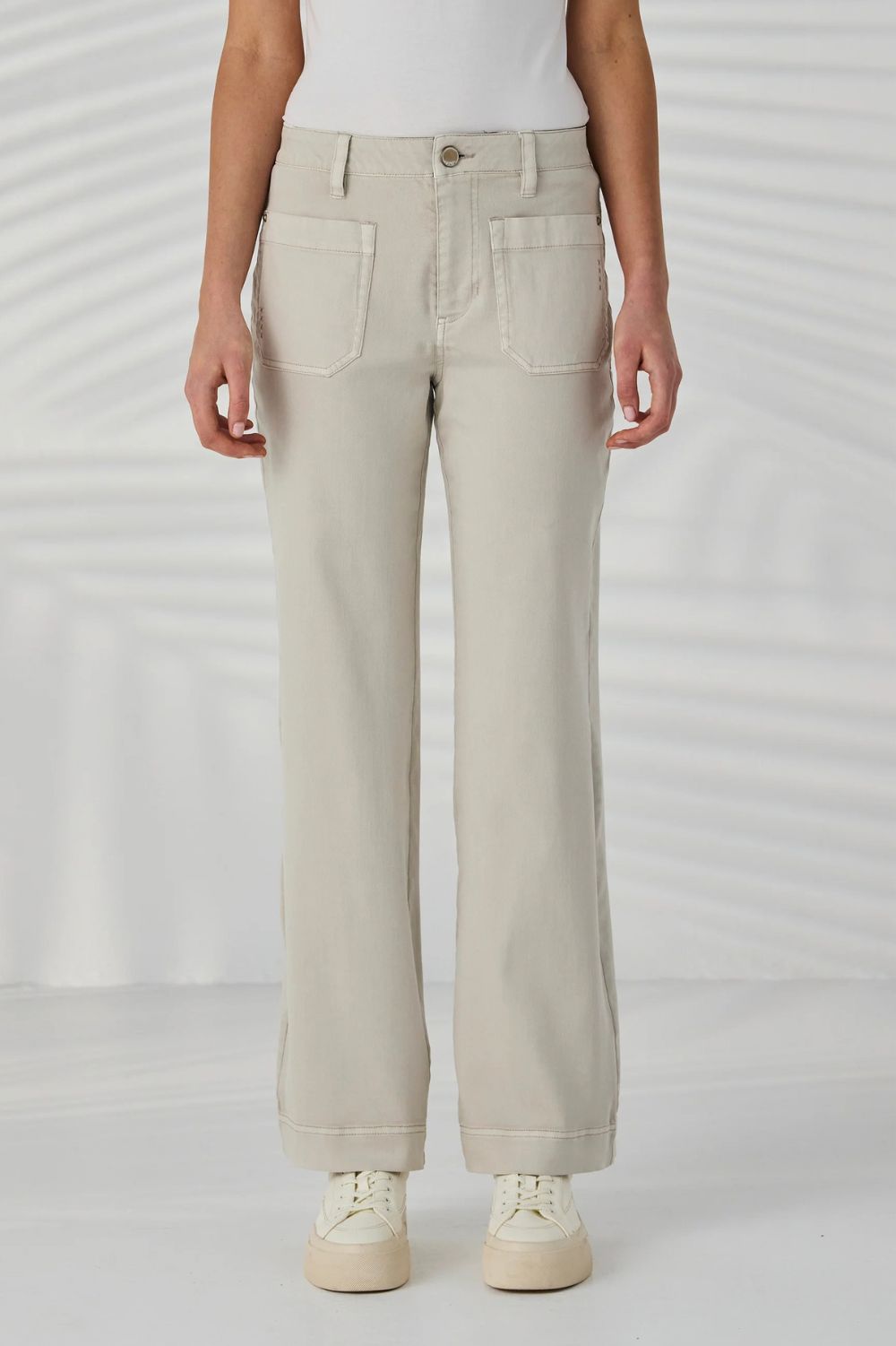 Lania The Label - Lania The Label Chrome Jean | Almond - Jeans - Silvermaple Boutique 
