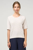 Madly Sweetly - Madly Sweetly Aero Tee | Bone - Top - Silvermaple Boutique 