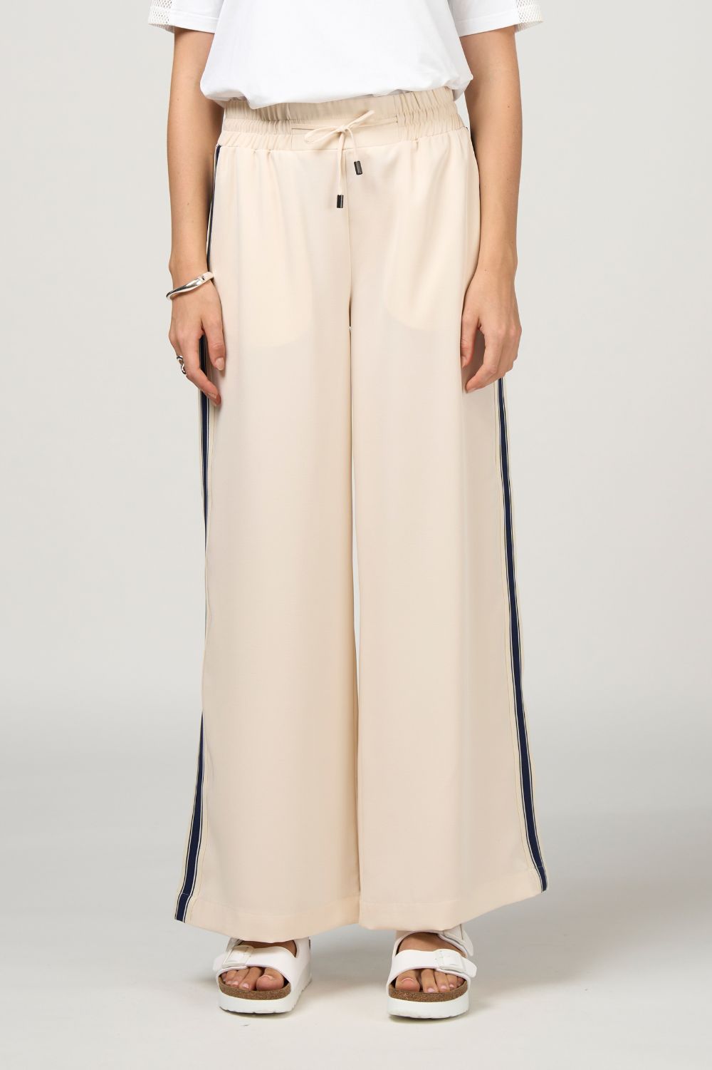 Madly Sweetly - Madly Sweetly Linear Pant | Vanilla - Pants - Silvermaple Boutique 