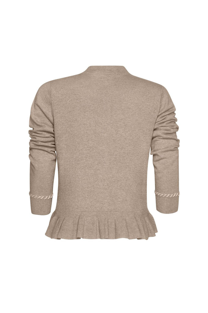 Madly Sweetly Whipped Up Cardigan | Taupe_Silvermaple Boutique