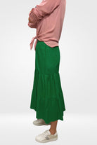 Maude Vivante - Iris Skirt | Green - Skirt - Silvermaple Boutique 