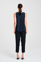 Mela Purdie - Mela Purdie Audrey Tank | Navy - Top - Silvermaple Boutique 