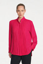 Mela Purdie - Mela Purdie Balcony Blouse | Teaberry - Blouse - Silvermaple Boutique 
