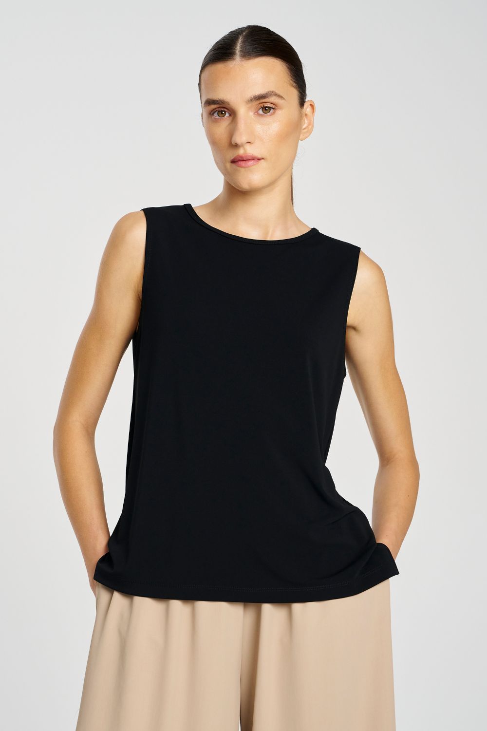 Mela Purdie - Boater Shell | Black - Top - Silvermaple Boutique 
