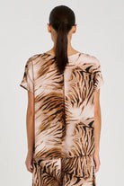 Mela Purdie - Mela Purdie Cap Shell | Tiger - Top - Silvermaple Boutique 