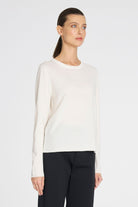 Mela Purdie - Mela Purdie Crew Sweater | Ivory - Sweater - Silvermaple Boutique 