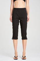 Mela Purdie - Mela Purdie Crop Zip Cargo | Fudge - Pants - Silvermaple Boutique 