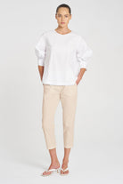 Mela Purdie - Mela Purdie Cropped Pant | Biscotti - Pants - Silvermaple Boutique 
