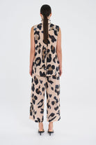 Mela Purdie - Mela Purdie Frill Neck Tank | Blurr Silk Print - Top - Silvermaple Boutique 