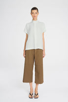 Mela Purdie - Mela Purdie Funnel Shell | Oyster - Top - Silvermaple Boutique 