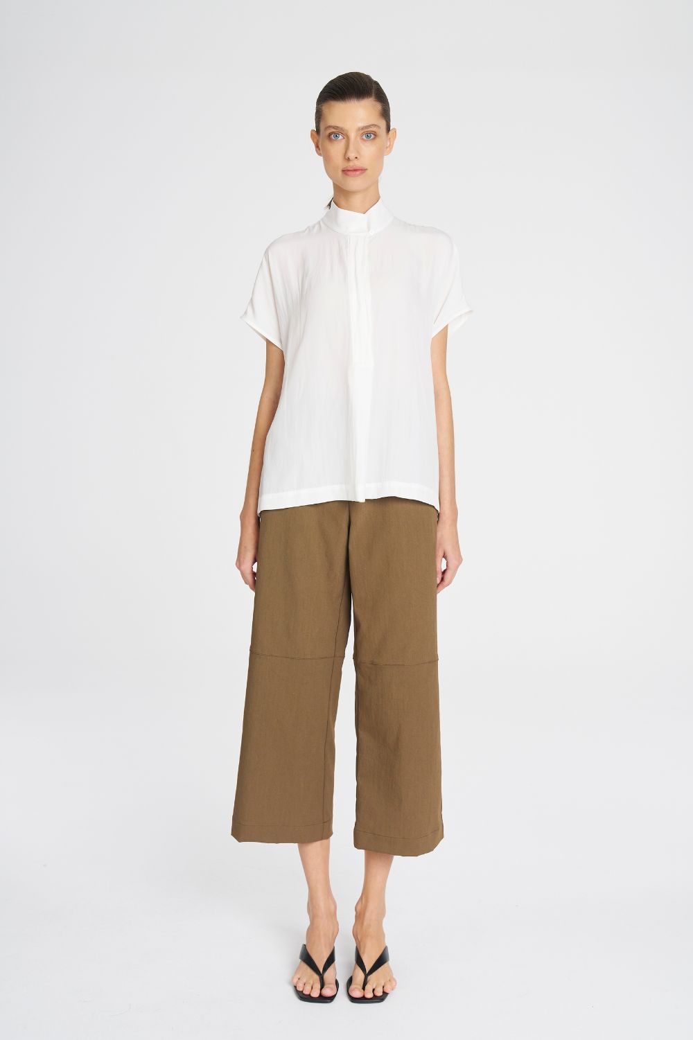 Mela Purdie - Mela Purdie Funnel Shell | White - Top - Silvermaple Boutique 