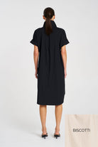 Mela Purdie - Mela Purdie Half Zip Dress | Biscotti - Dress - Silvermaple Boutique 