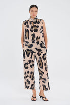 Mela Purdie - Mela Purdie Pace Pant | Blurr Silk Print - Pants - Silvermaple Boutique 