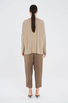 Mela Purdie - Mela Purdie Panama Sweater | Camel - Sweater - Silvermaple Boutique 