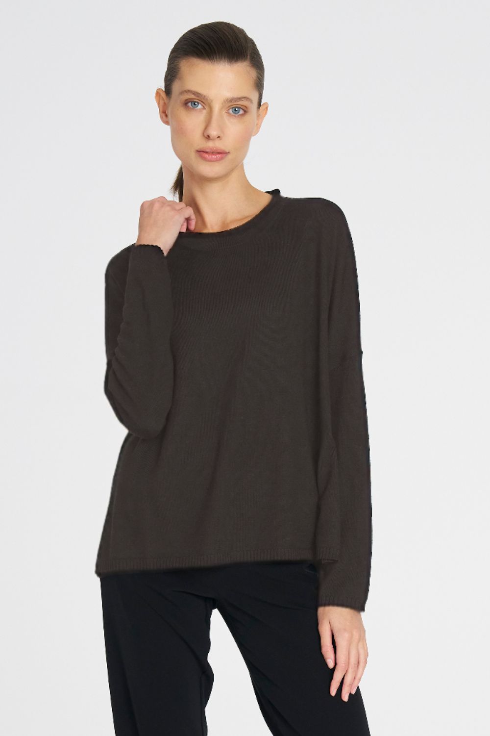 Mela Purdie - Mela Purdie Panama Sweater | Fudge - Sweater - Silvermaple Boutique 