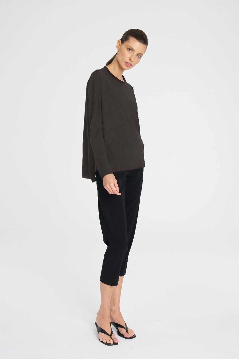 Mela Purdie - Mela Purdie Panama Sweater | Fudge - Sweater - Silvermaple Boutique 