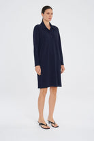 Mela Purdie - Mela Purdie Polo T Dress | True Navy - Dress - Silvermaple Boutique 