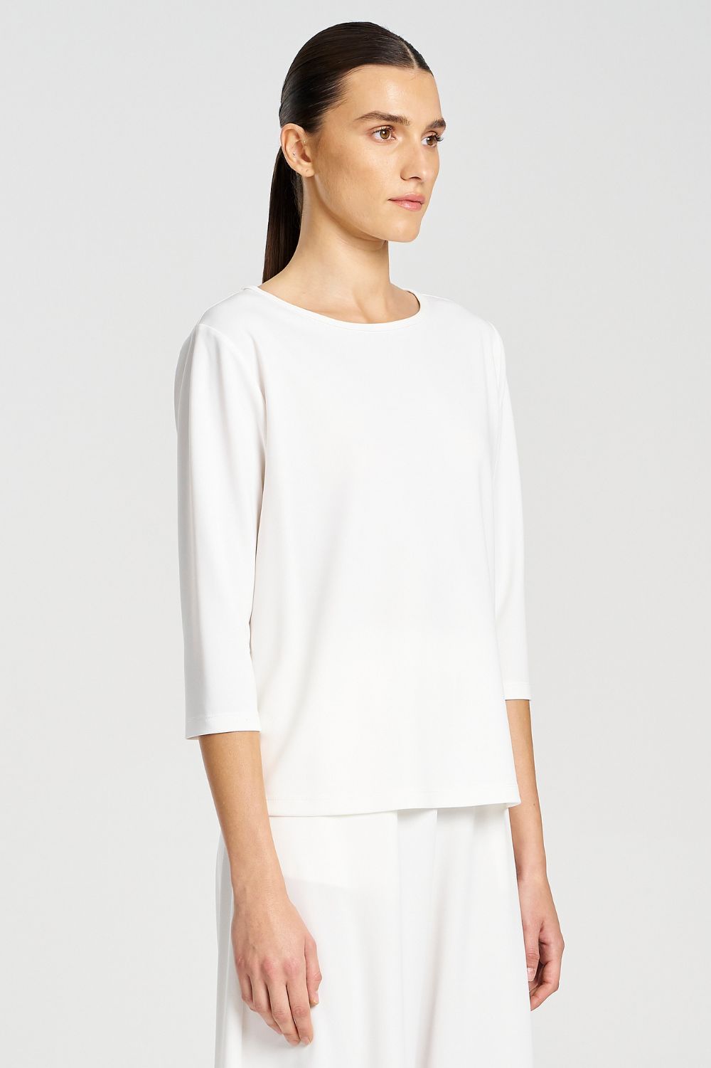 Mela Purdie - Mela Purdie Powder Boat Neck | Cream - Top - Silvermaple Boutique 